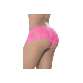 Boyshort dentelle Hot pink 